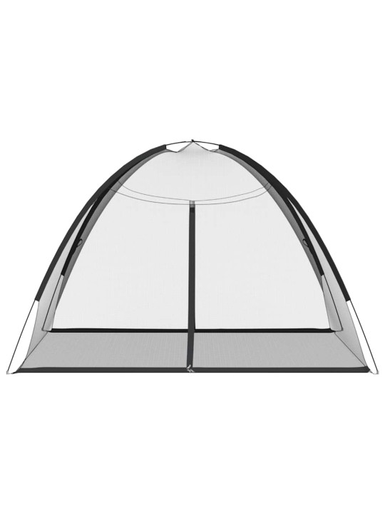Hyttysverkko Mongolia ovilla 220 verkko Musta 200x200x135 cm