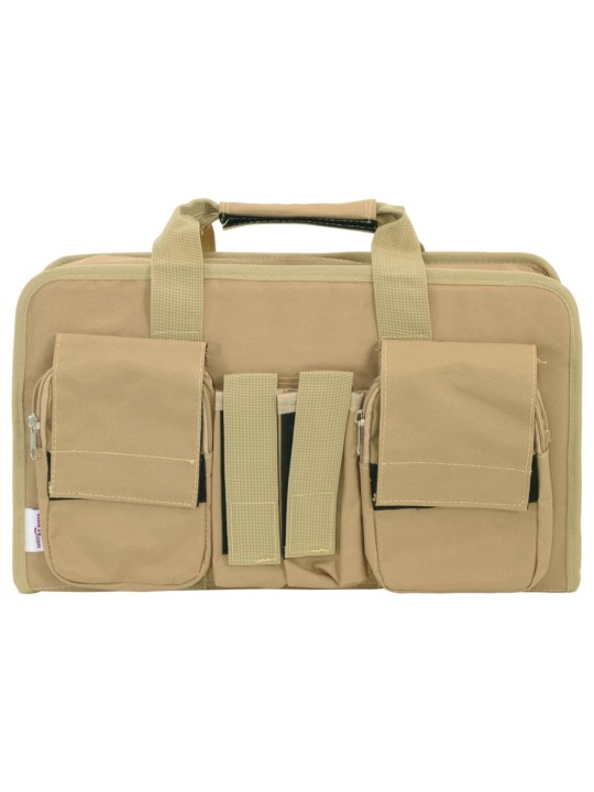 Pistoolilaukku khaki 40x24x10 cm Oxford kangas