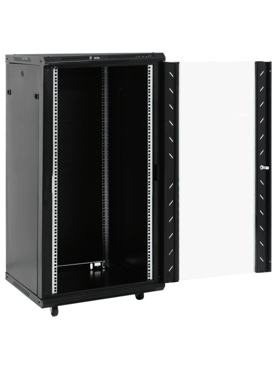 22u verkkolaitekaappi kääntyvät jalat 19" ip20 60x60x120 cm