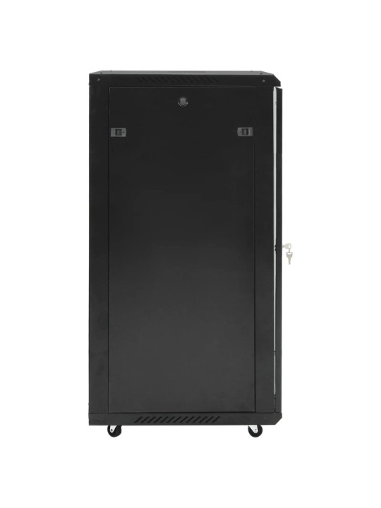 22u verkkolaitekaappi kääntyvät jalat 19" ip20 60x60x120 cm