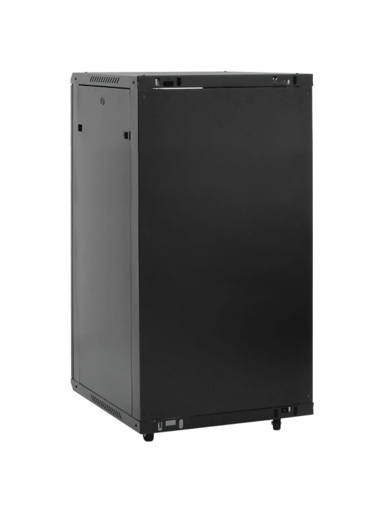 22u verkkolaitekaappi kääntyvät jalat 19" ip20 60x60x120 cm