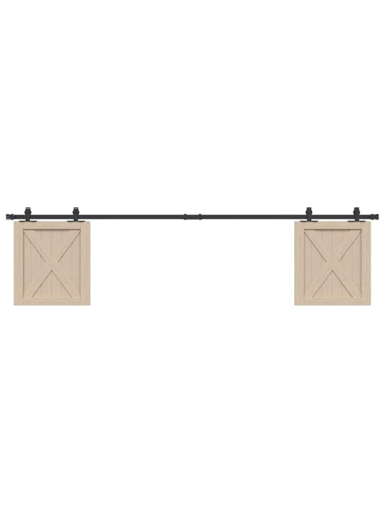 Liukukaapin ovisarja 213 cm hiiliteräs