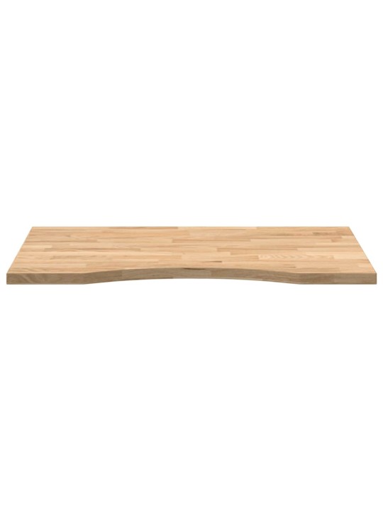 Käsittelemätön pöytätaso 80x50x2,5 cm tammi suorakulmainen