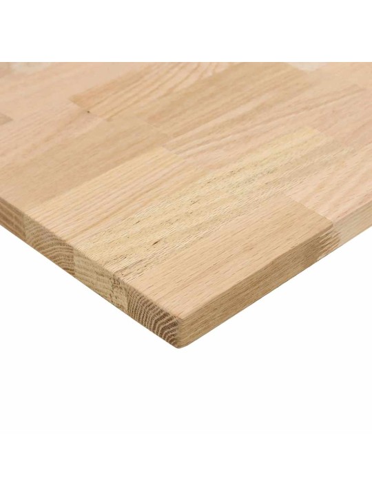 Käsittelemätön pöytätaso 100x50x2,5 cm tammi suorakulmainen