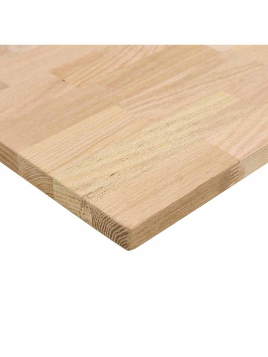 Käsittelemätön pöytätaso 120x50x2,5 cm tammi suorakulmainen