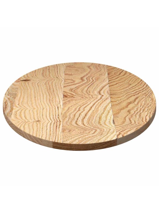 Pöytälevy 100x50x2 cm massiivipuutammea ovaali