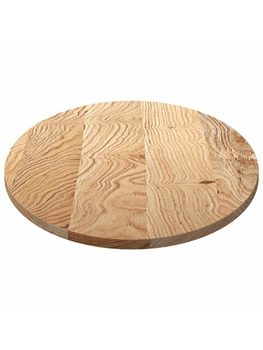 Pöytälevy 120x60x2 cm massiivipuutammea ovaali