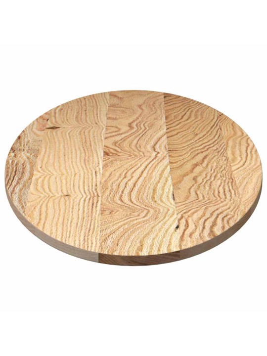 Pöytälevy 140x60x2 cm massiivipuuta tammi soikea