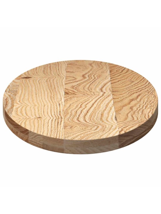 Pöytälevy 100x50x4 cm massiivipuuta tammi soikea