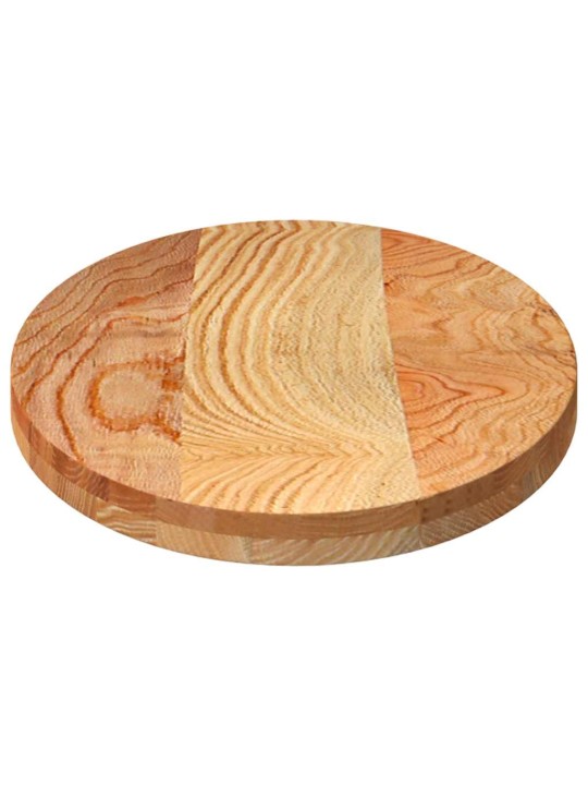 Pöytälevy vaaleanruskea 100x50x4 cm massiivipuu tammi soikea