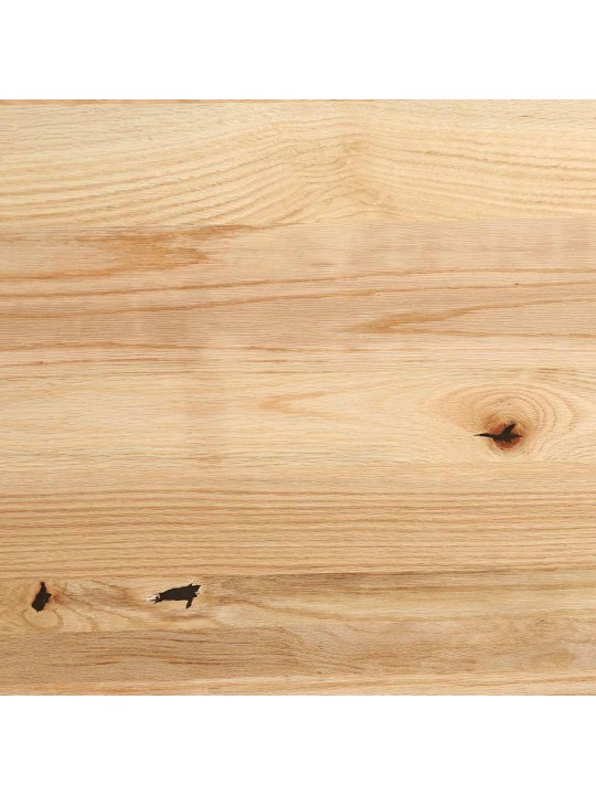 Pöytälevy 100x50x2 cm massiivipuutammea ovaali