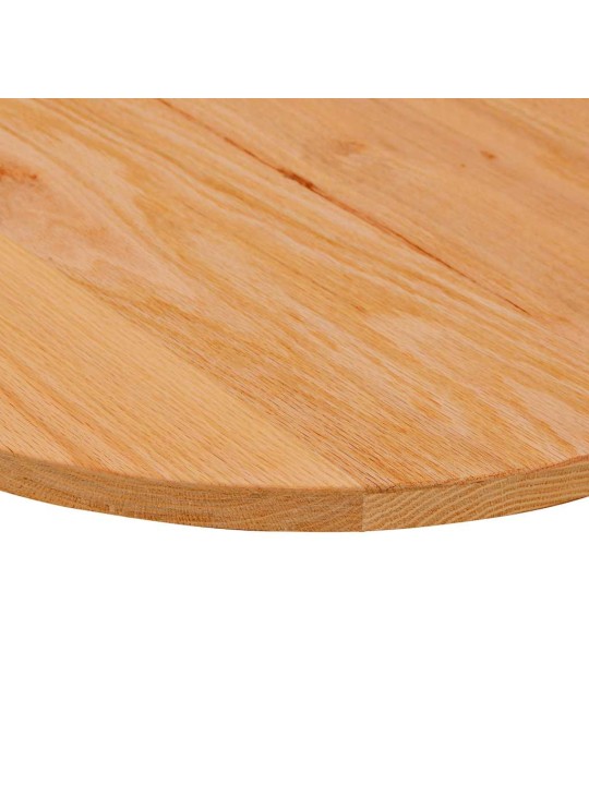 Pöytälevy vaaleanruskea 100x50x2 cm massiivipuu tammi soikea