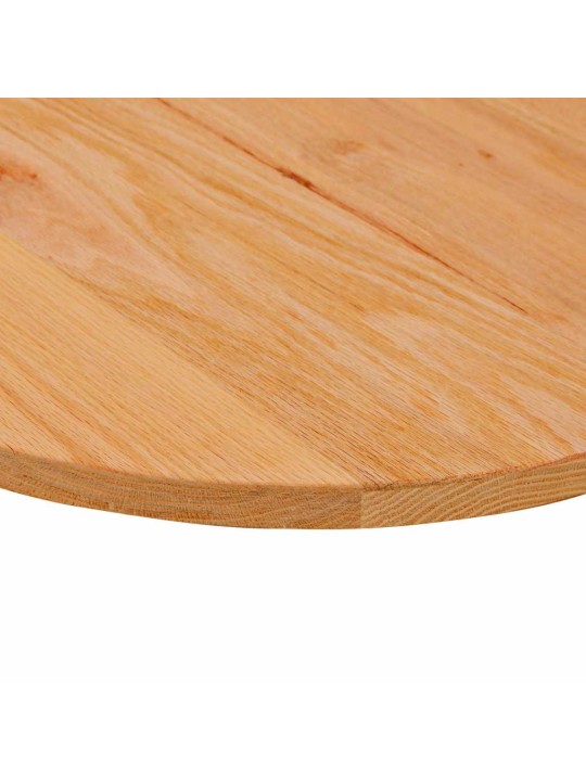 Pöytälevy vaaleanruskea 120x60x2 cm massiivipuu tammi soikea