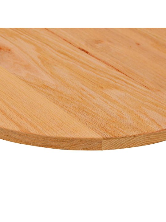 Pöytälevy vaaleanruskea 140x60x2 cm massiivipuu tammi soikea