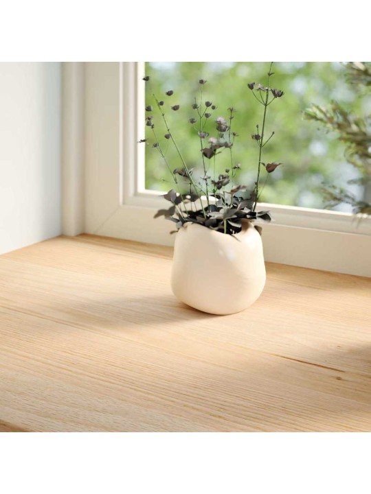 ikkunalaudat 2 kpl Käsittelemätön 100x15x2 cm massiivipuutammea