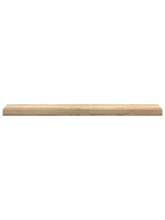 ikkunalaudat 2 kpl Käsittelemätön 100x15x2 cm massiivipuutammea
