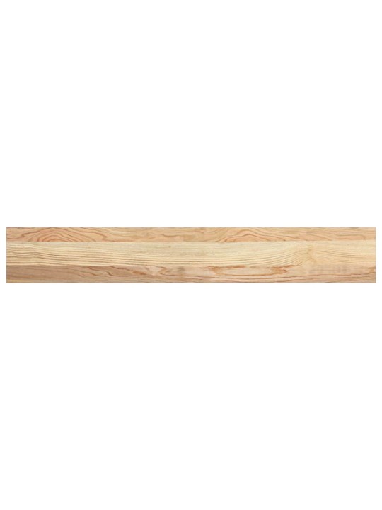 ikkunalaudat 2 kpl Käsittelemätön 100x15x2 cm massiivipuutammea