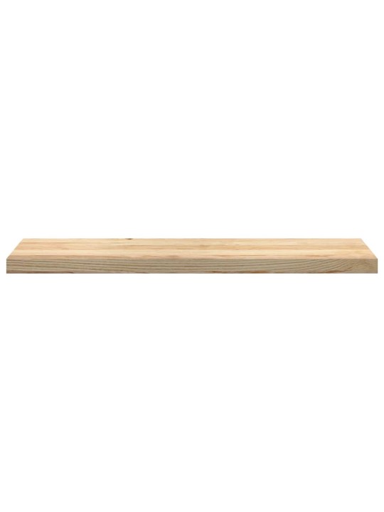 ikkunalaudat 2 kpl Käsittelemätön 100x25x2 cm massiivipuutammea