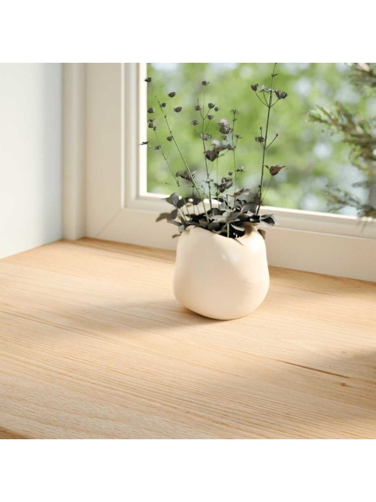ikkunalaudat 2 kpl Käsittelemätön 110x25x2 cm massiivipuutammea