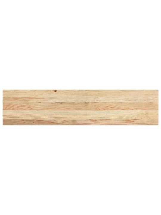 ikkunalaudat 2 kpl Käsittelemätön 110x25x2 cm massiivipuutammea
