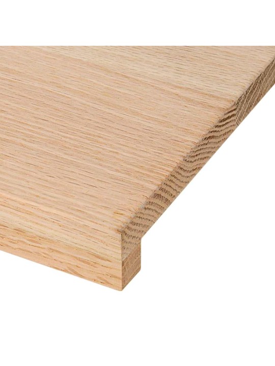 ikkunalaudat 2 kpl Käsittelemätön 160x25x2 cm massiivipuutammea