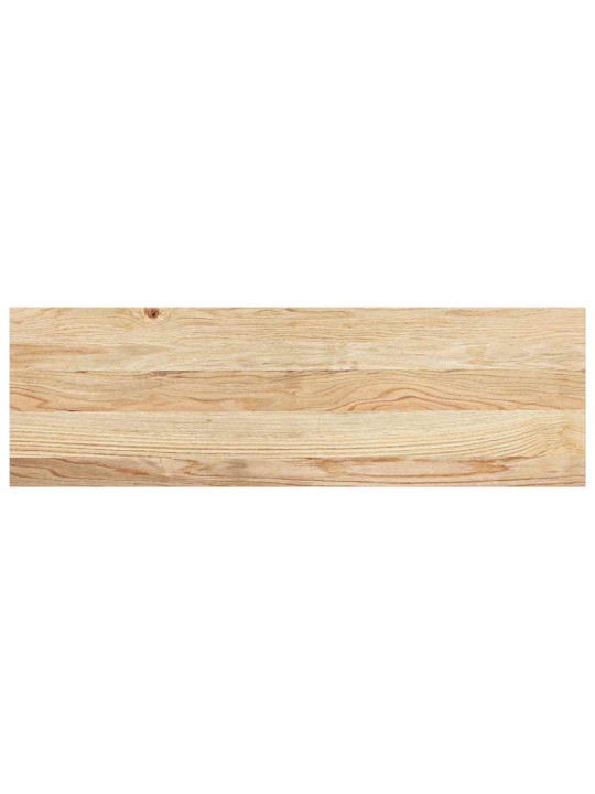 ikkunalaudat 2 kpl Käsittelemätön 80x30x2 cm massiivipuutammea