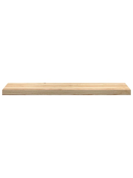 ikkunalaudat 2 kpl Käsittelemätön 100x30x2 cm massiivipuutammea