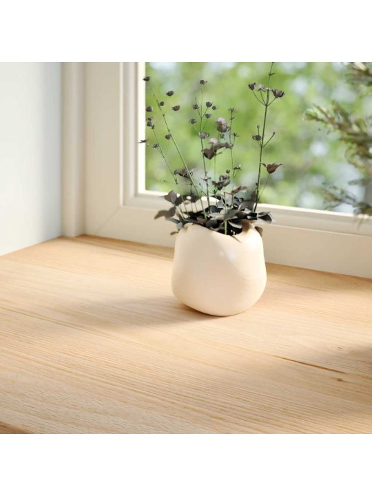 ikkunalaudat 2 kpl Käsittelemätön 120x30x2 cm massiivipuutammea