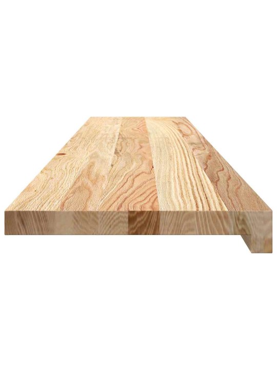 ikkunalaudat 2 kpl Käsittelemätön 120x30x2 cm massiivipuutammea