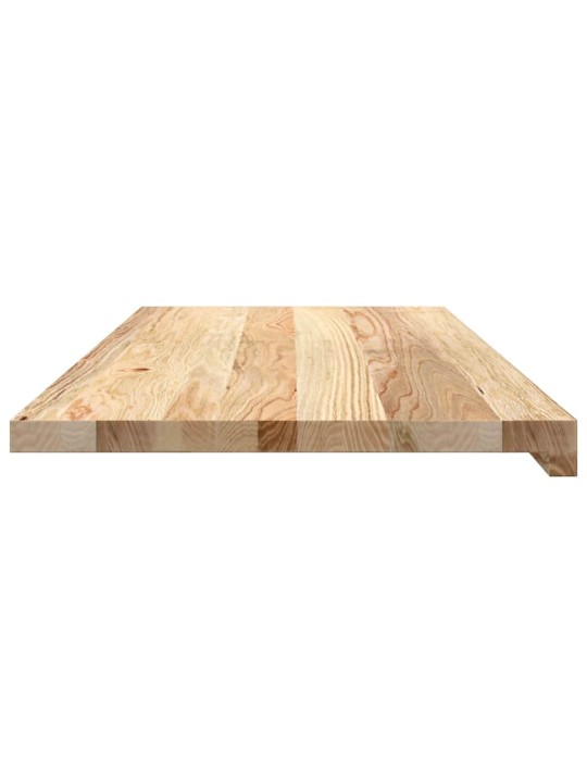 ikkunalaudat 2 kpl Käsittelemätön 90x40x2 cm massiivipuutammea