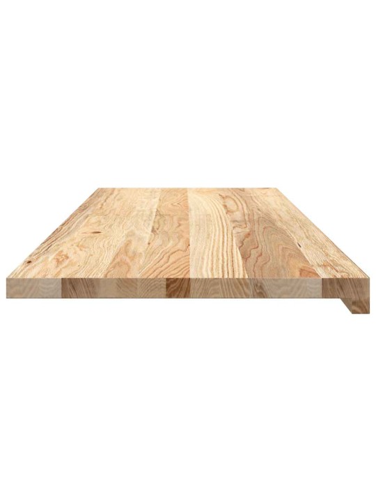 ikkunalaudat 2 kpl Käsittelemätön 110x40x2 cm massiivipuutammea