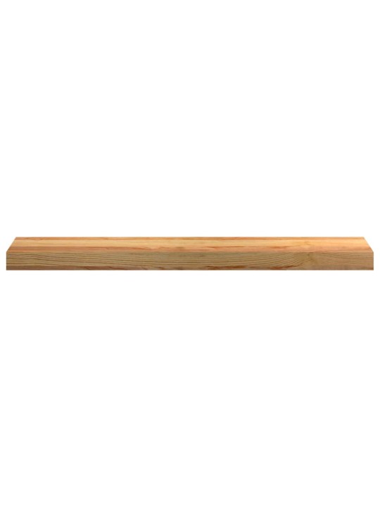 ikkunalaudat 2 kpl vaaleanruskea 80x15x2 cm massiivipuutammea