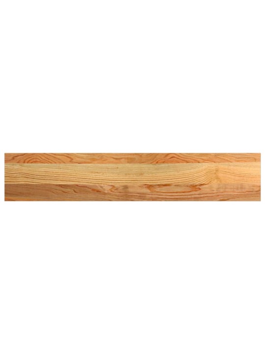 ikkunalaudat 2 kpl vaaleanruskea 80x15x2 cm massiivipuutammea