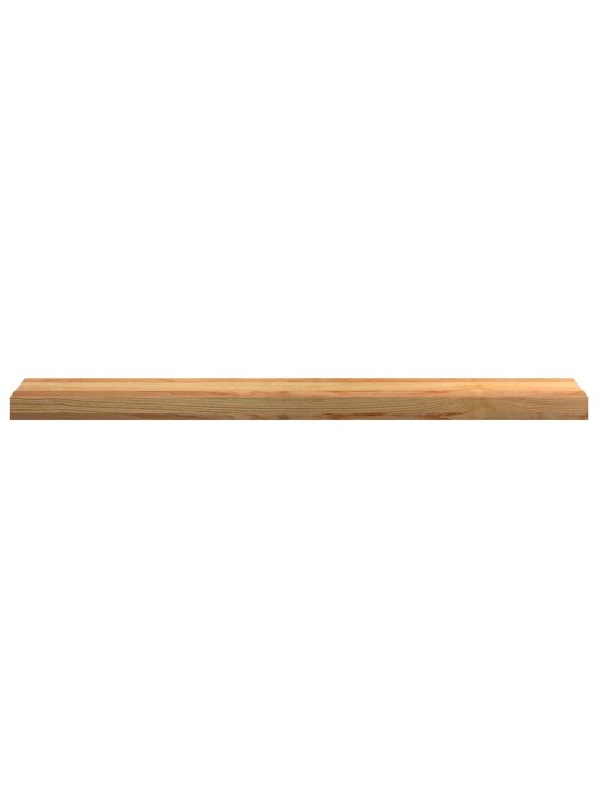 ikkunalaudat 2 kpl vaaleanruskea 100x15x2 cm massiivipuutammea