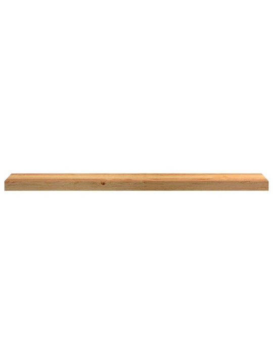 ikkunalaudat 2 kpl vaaleanruskea 110x15x2 cm massiivipuutammea