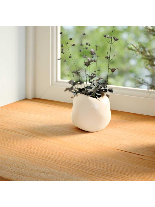 Ikkunalaudat 2 kpl vaaleanruskea 70x40x2 cm massiivipuutammea
