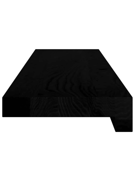Ikkunalaudat 2 kpl tummanruskea 80x15x2 cm massiivipuutammea