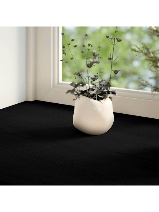 ikkunalaudat 2 kpl tummanruskea 100x15x2 cm massiivipuutammea
