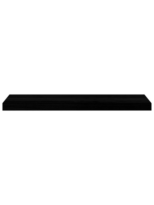 Ikkunalaudat 2 kpl tummanruskea 80x20x2 cm massiivipuutammea