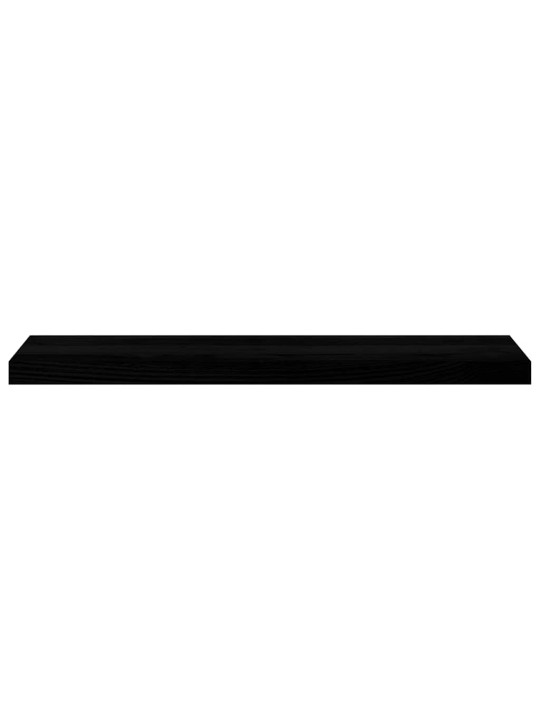 Ikkunalaudat 2 kpl tummanruskea 90x20x2 cm massiivipuutammea