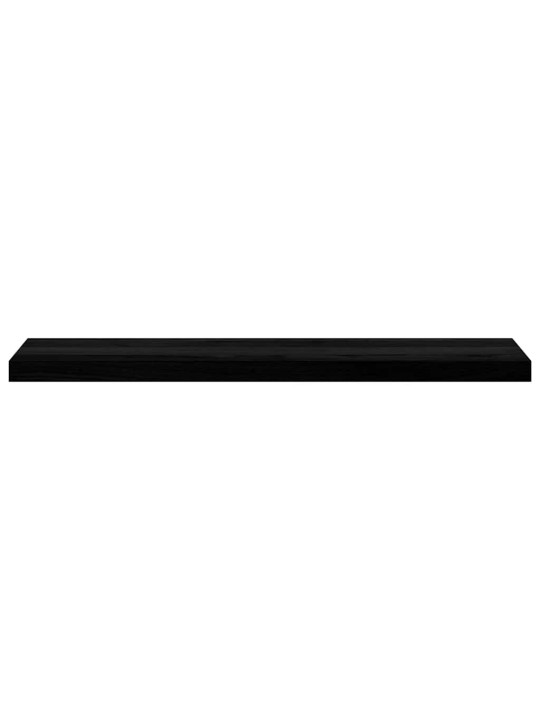 ikkunalaudat 2 kpl tummanruskea 100x20x2 cm massiivipuutammea
