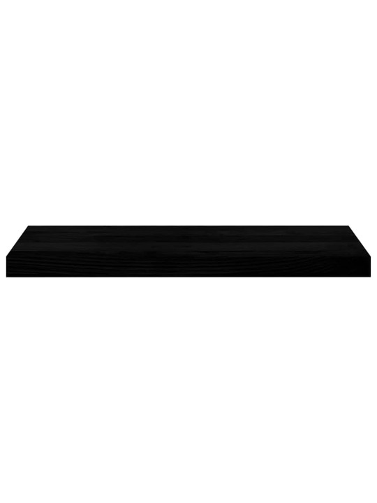 Ikkunalaudat 2 kpl tummanruskea 70x25x2 cm massiivipuutammea