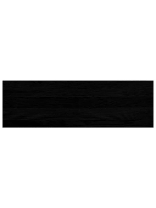 Ikkunalaudat 2 kpl tummanruskea 80x25x2 cm massiivipuutammea