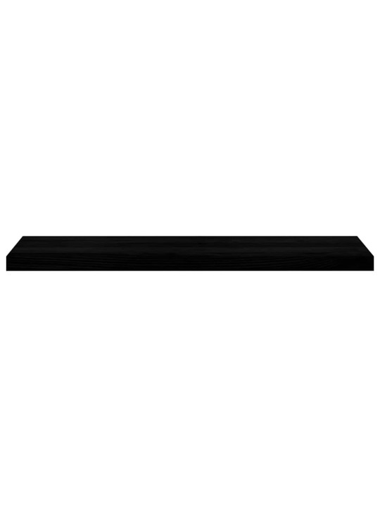 ikkunalaudat 2 kpl tummanruskea 100x25x2 cm massiivipuutammea