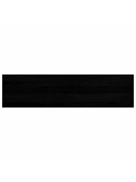 ikkunalaudat 2 kpl tummanruskea 100x25x2 cm massiivipuutammea