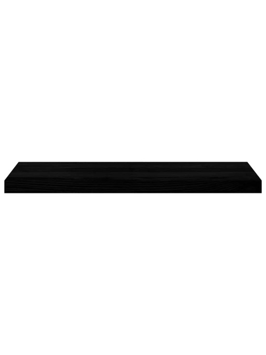 Ikkunalaudat 2 kpl tummanruskea 80x30x2 cm massiivipuutammea