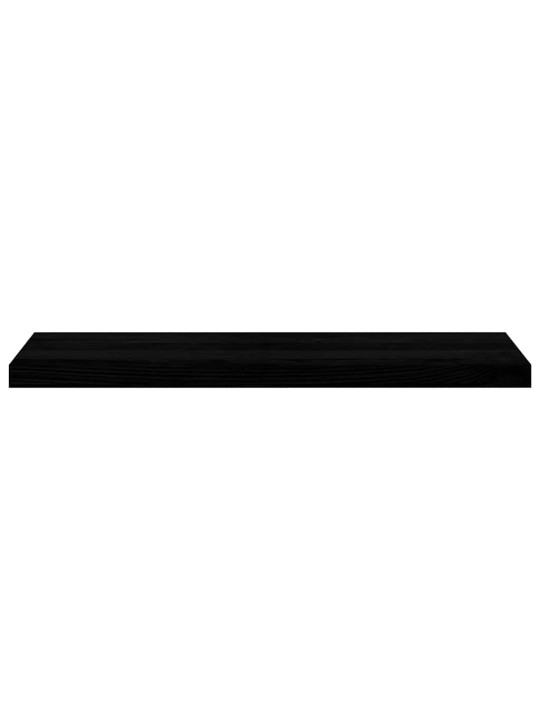 Ikkunalaudat 2 kpl tummanruskea 90x30x2 cm massiivipuutammea