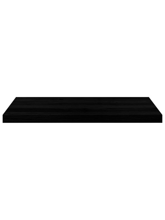 Ikkunalaudat 2 kpl tummanruskea 80x40x2 cm massiivipuutammea