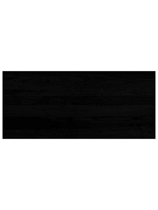 Ikkunalaudat 2 kpl tummanruskea 90x40x2 cm massiivipuutammea