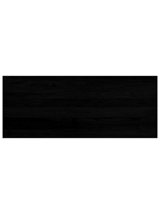 ikkunalaudat 2 kpl tummanruskea 100x40x2 cm massiivipuutammea
